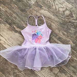 H&M my little pony tutu leotard